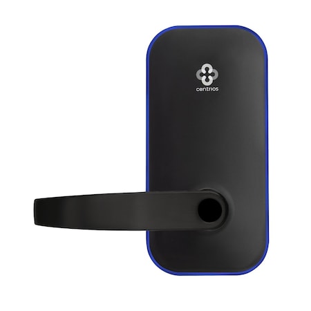 Centrios Grade 1 Smart Bluetooth Cylindrical Lock, Pacific Beach, Less Cylinder, Black Suede Powder Coat CEB100-PB-BSP-LC